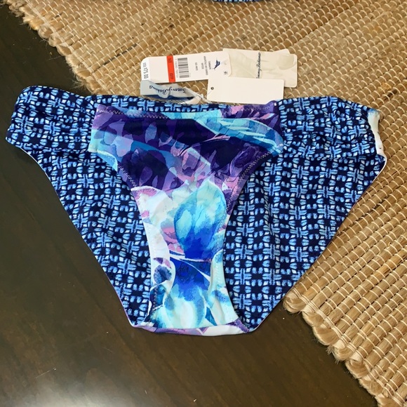 Tommy Bahama Aquapetals Bikini Bottom XS/Top XLNWT - Picture 4 of 14